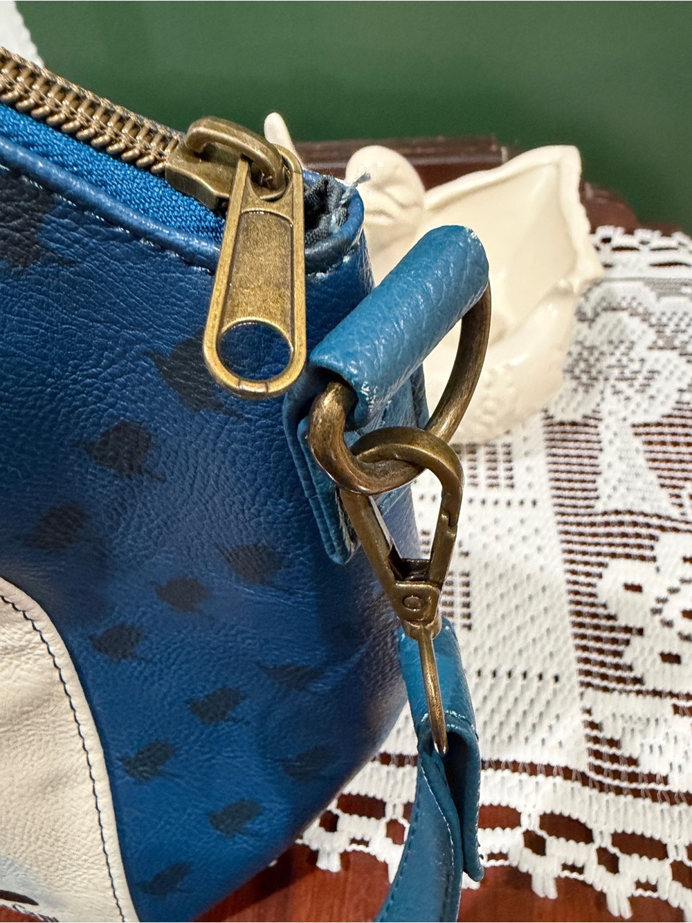 Loungefly Blue and White Ravenclaw Satchel Bag - Picture 5 of 16
